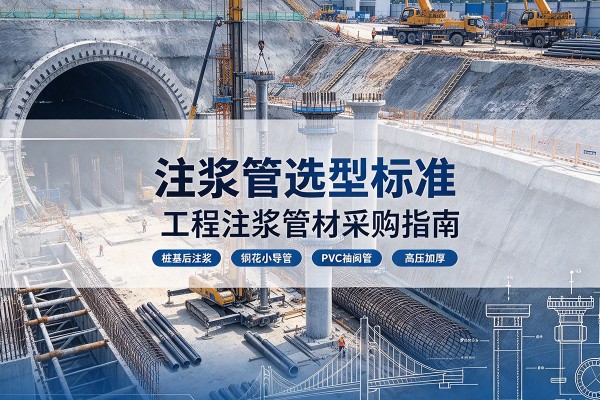 岗巴注浆管选型标准